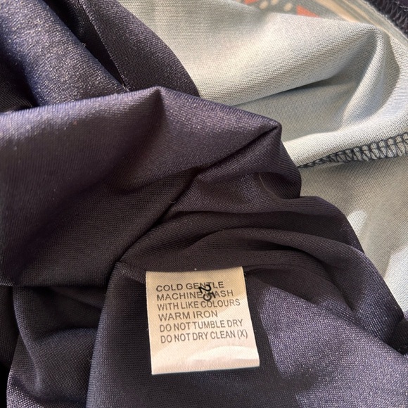 Sunny Girl Women Shift Blue Casual Dress M - Picture 6 of 6